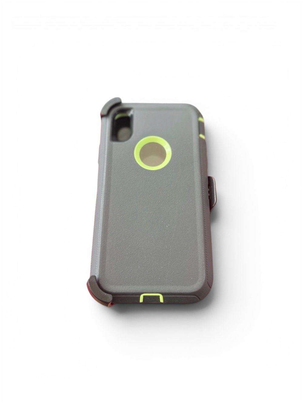 iPhone XR case and clip.